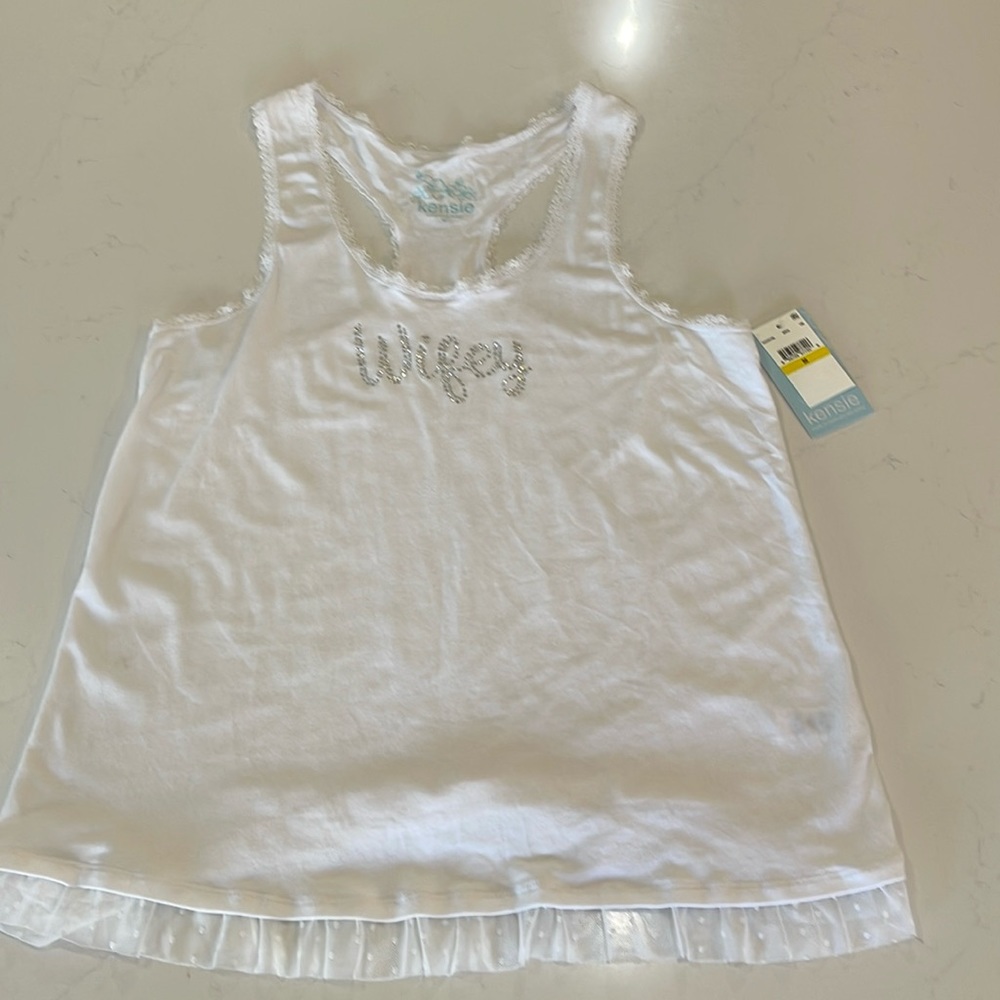 Kensie, White Tank